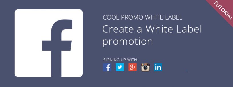 Create a White Label promotion
