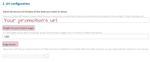 How can you show the same contest on different Fan pages?