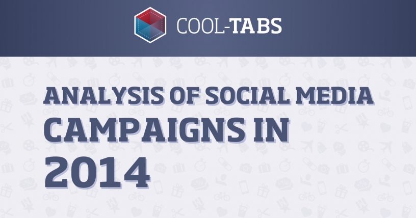 Infographics 2014: Analysis of Social Media Campaigns in 2014