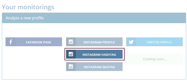 Instagram Hashtags analysis with Page Performance
