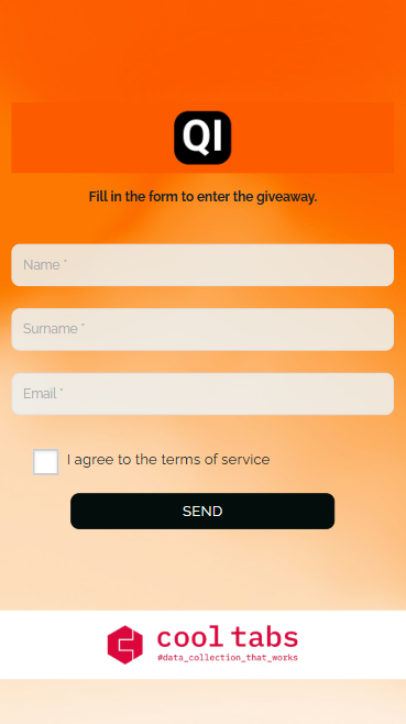 email login form lead generation