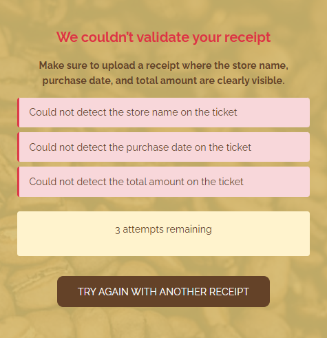 AI purchase receipt validation tool AI purchase receipt validation tool