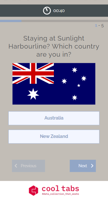 timed interactive quiz