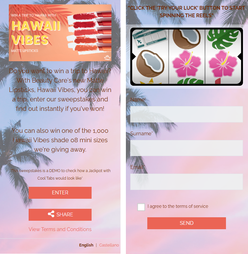 Jackpot game marketing