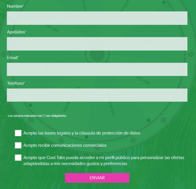 bases legales sorteo
