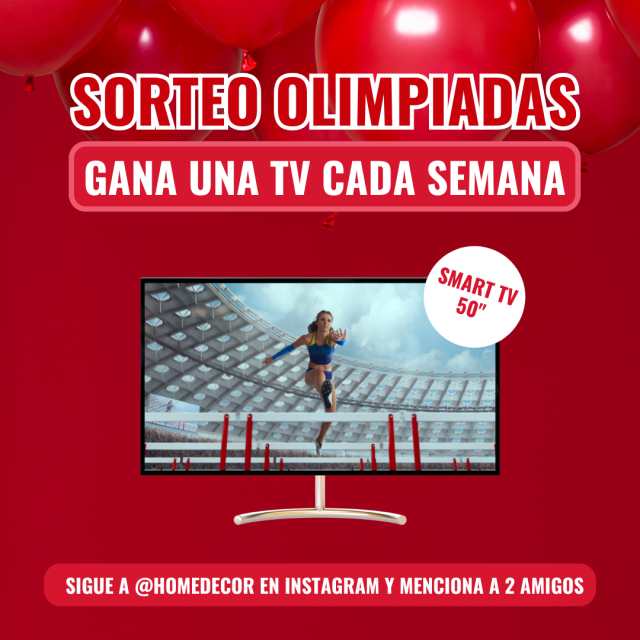 sorteo redes sociales juegos olímpicos