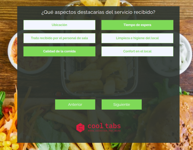 encuesta multirrespuesta