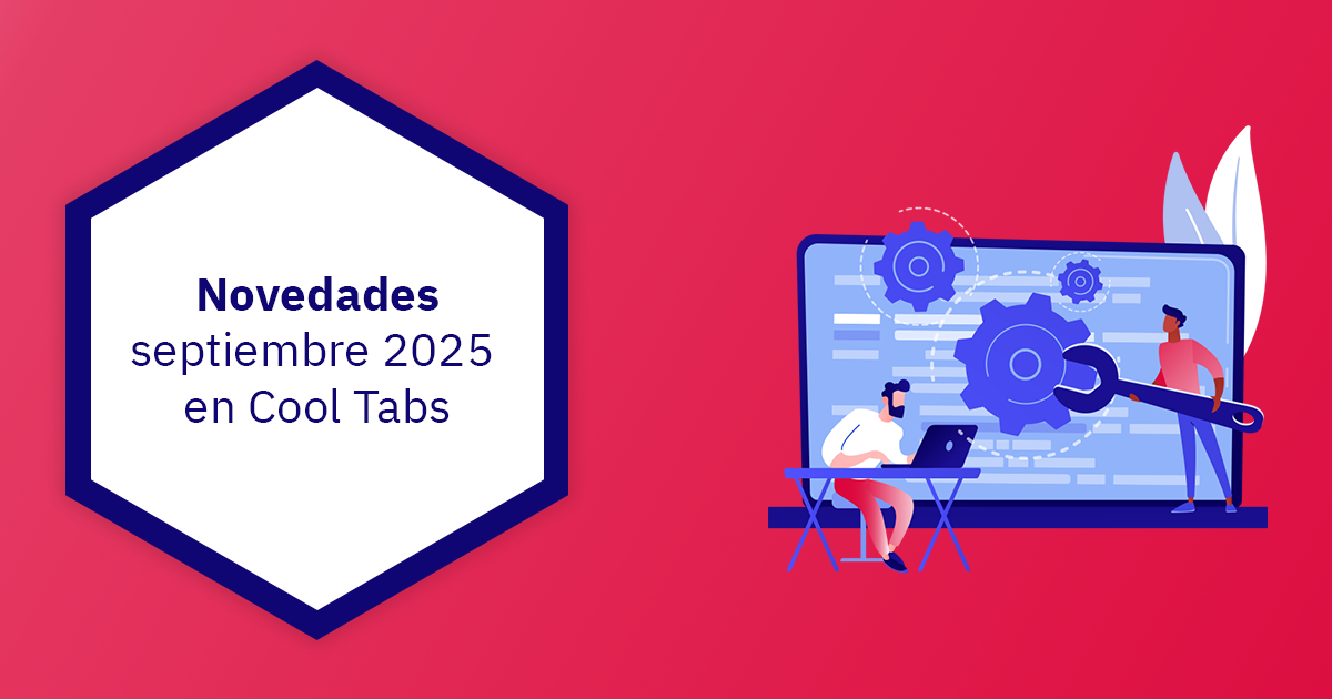 novedades septiembre 2025 cool tabs