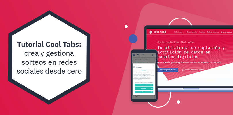 como hacer sorteos en redes sociales con cool tabs