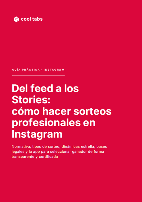 Guía para hacer un sorteo profesional en Instagram - Cool Tabs